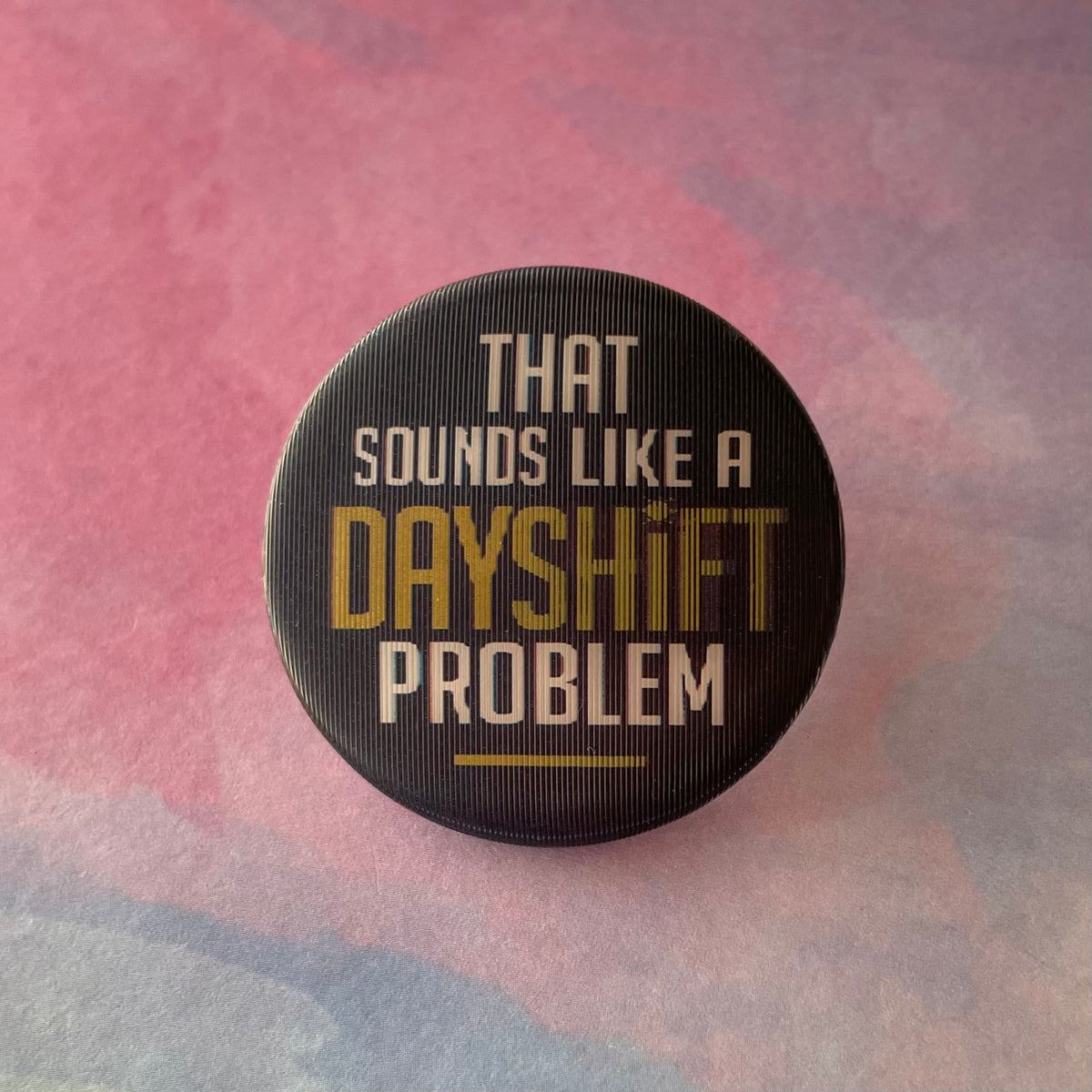 Sounds Like a Problem - Lenticular Swappable Badge Reel Design TOP