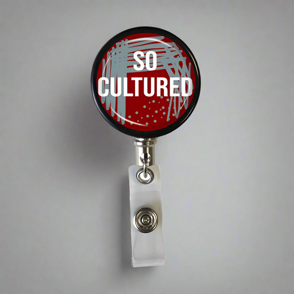 succulent badge reel So Cultured Badge Reel