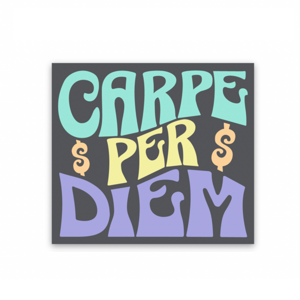 Carpe Per Diem Decal Rad Girl Creations Medical Decal