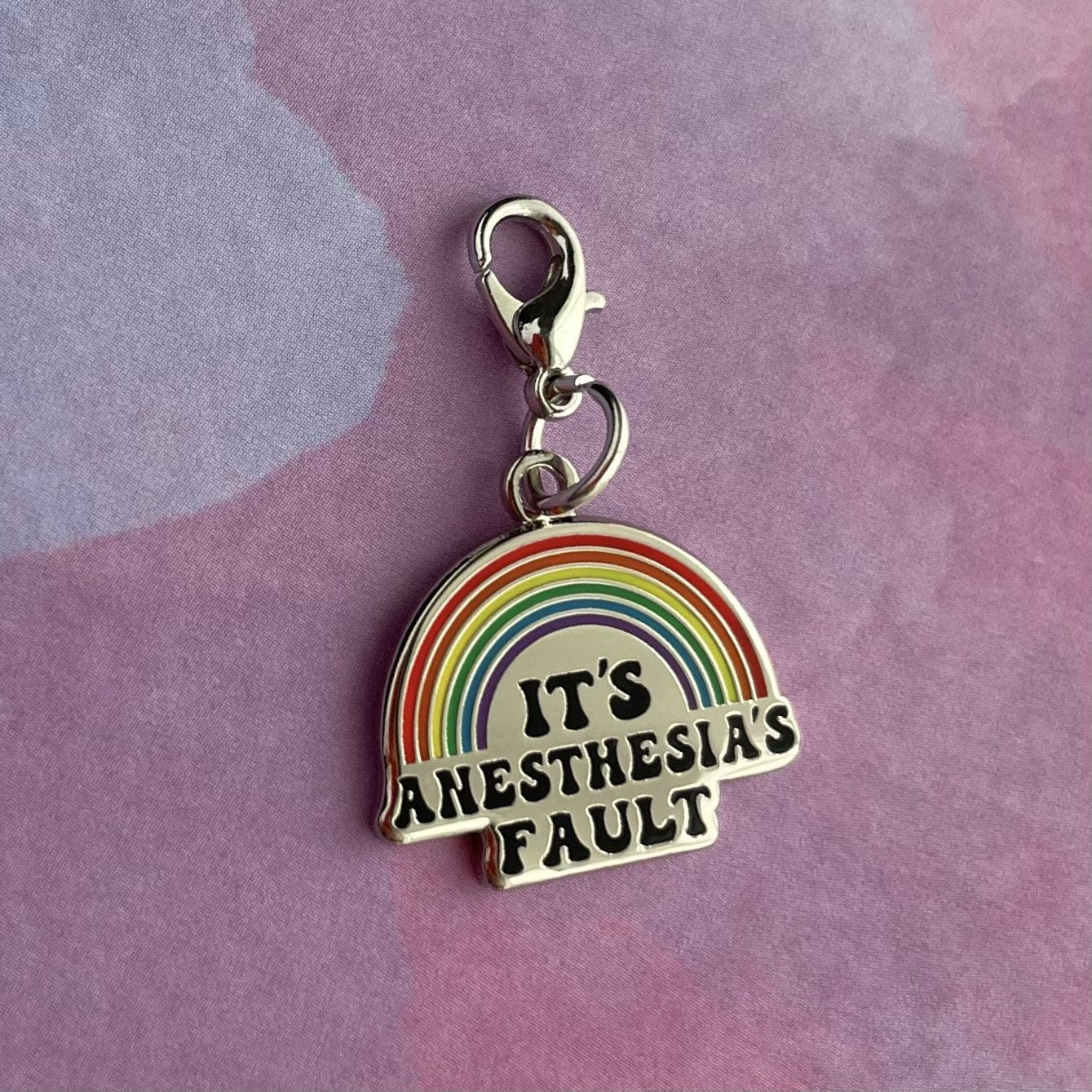  ERHACHAIJIA It's Anesthesia's Fault Retractable Badge