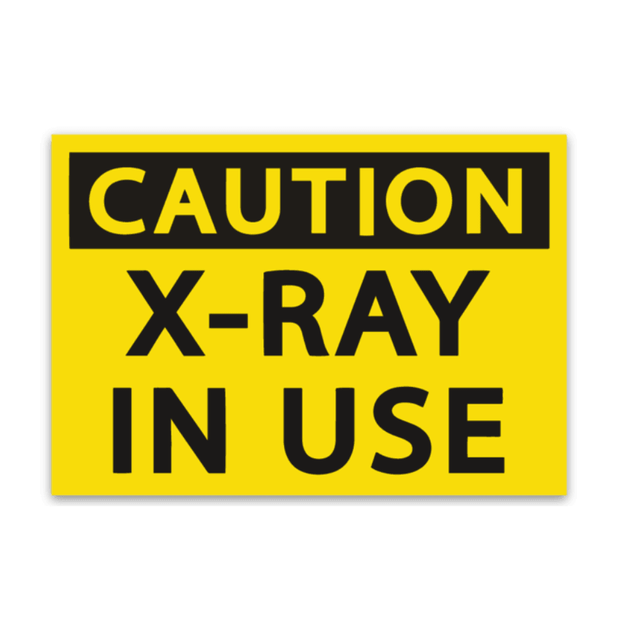 Caution: X-Ray Decal - Rad Girl Creations