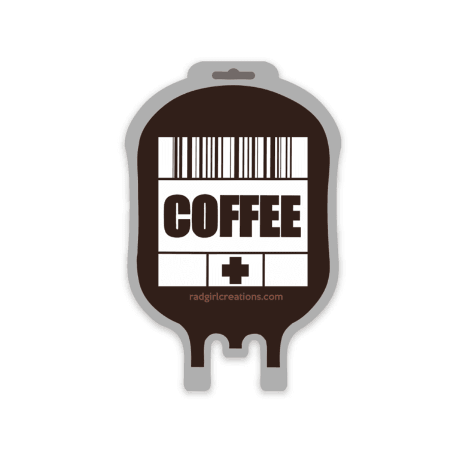 Masked Coffee Badge Reel - Rad Girl Creations