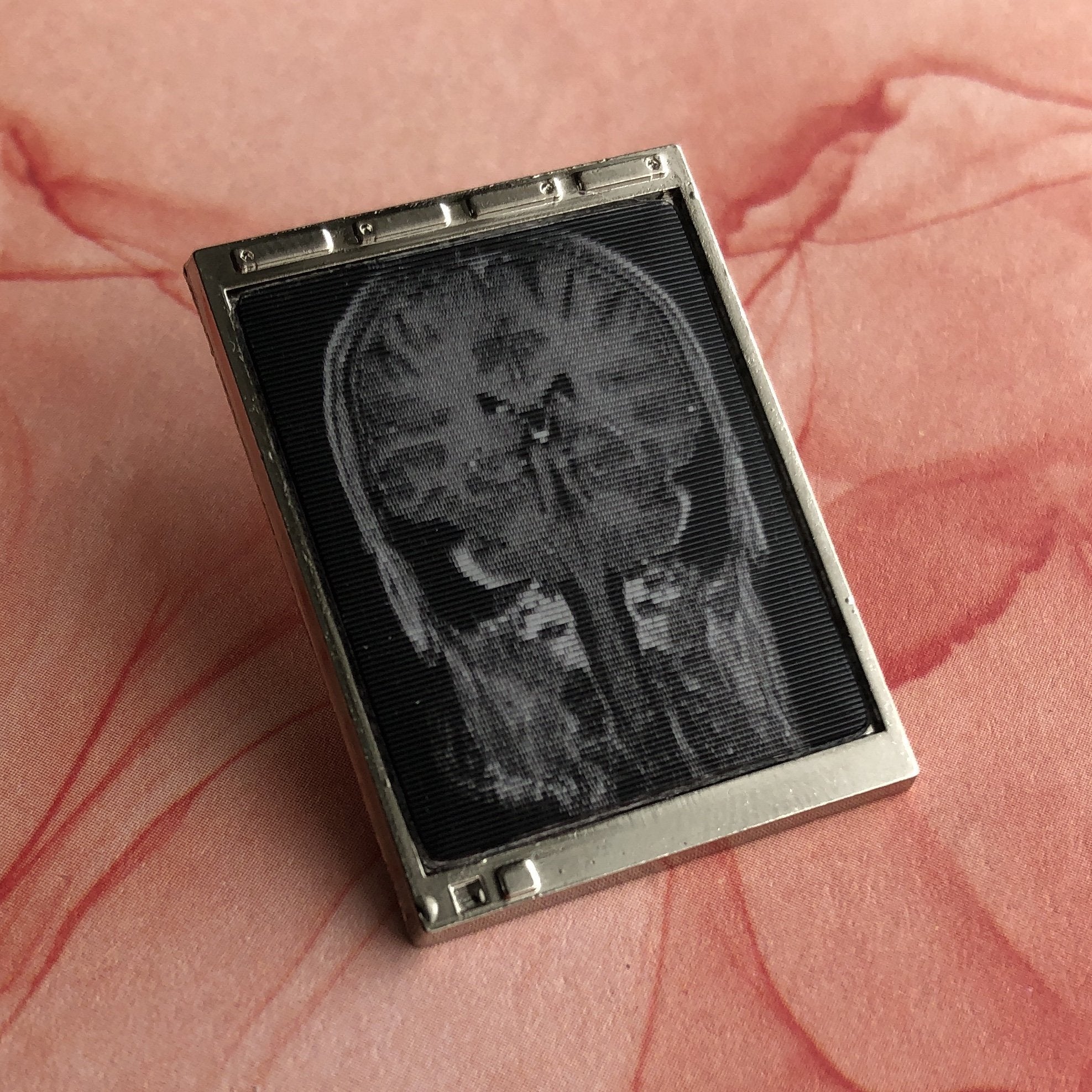 Lenticular Radiology Light Box Pin - MRI Brain Edition! - Rad Girl Creations