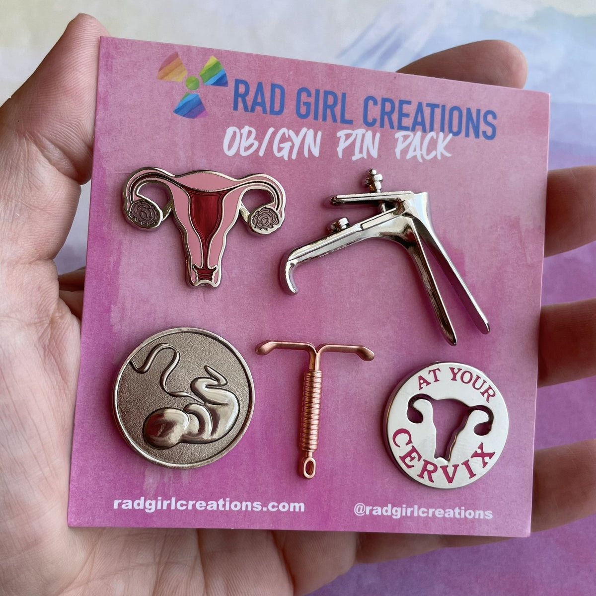 OB/GYN Pin Pack - Rad Girl Creations