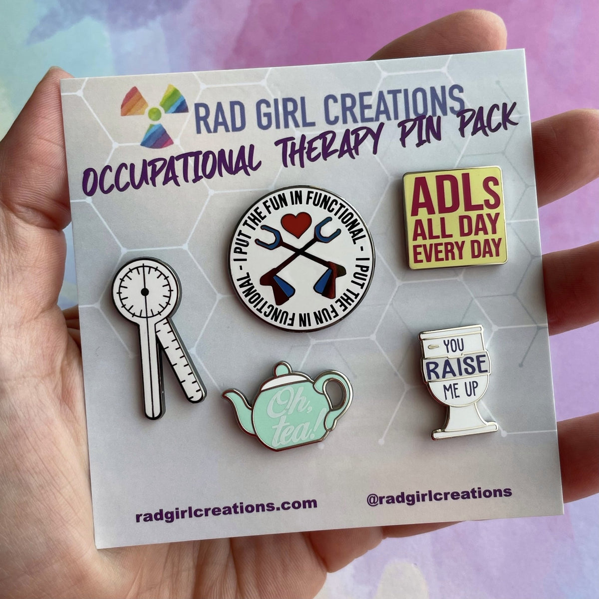 Occupational Therapy Pin Pack - Rad Girl Creations