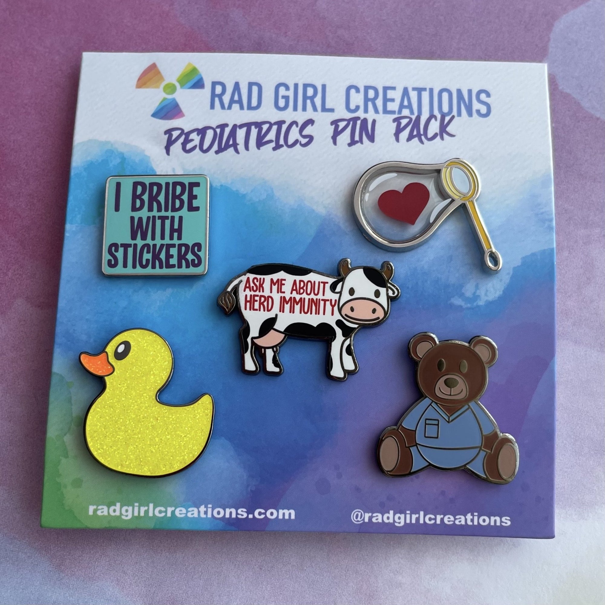 Pediatrics Pin Pack - Rad Girl Creations