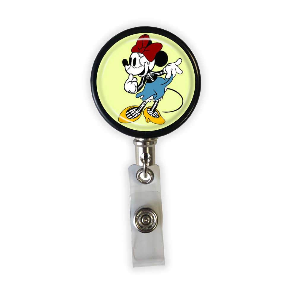 Skellie Mouse Badge Reel