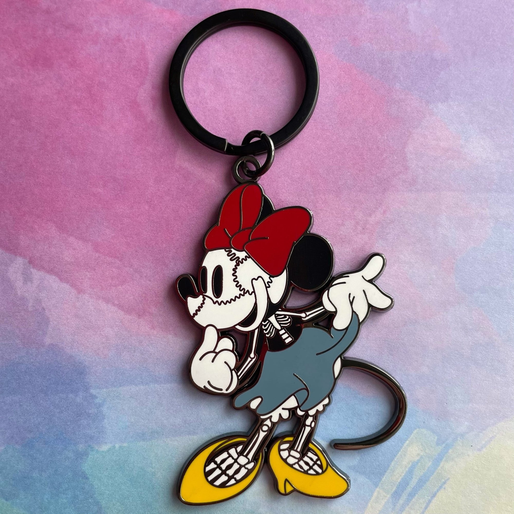 Skellie Mouse Keychain - Rad Girl Creations