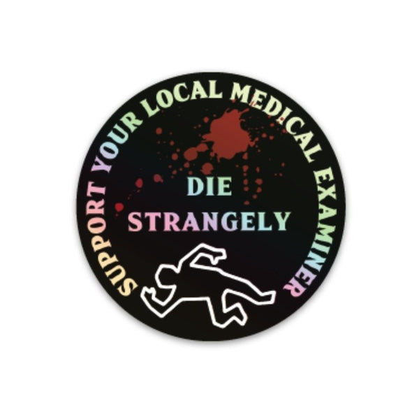 Support Your Local Medical Examiner Badge Reel - Rad Girl Creations