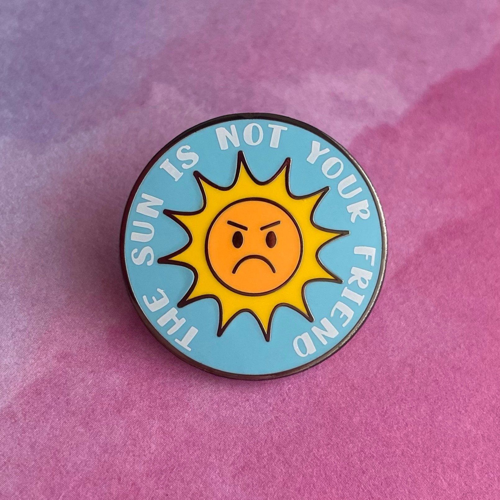 Unfriendly Sun Pin - Rad Girl Creations