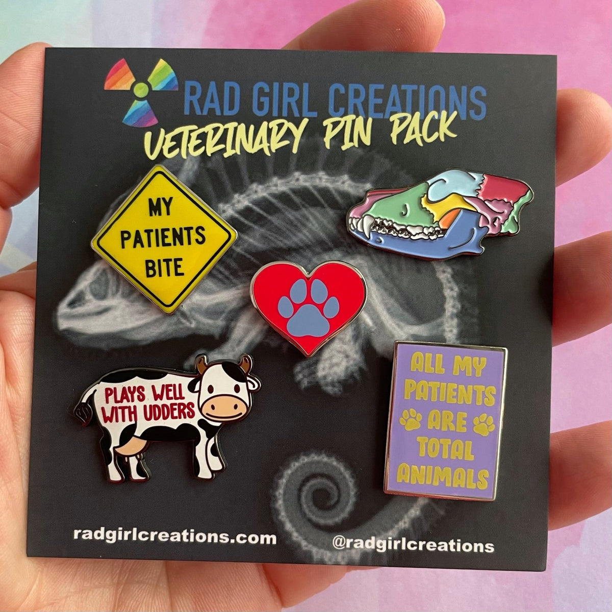 Veterinary Pin Pack - Rad Girl Creations