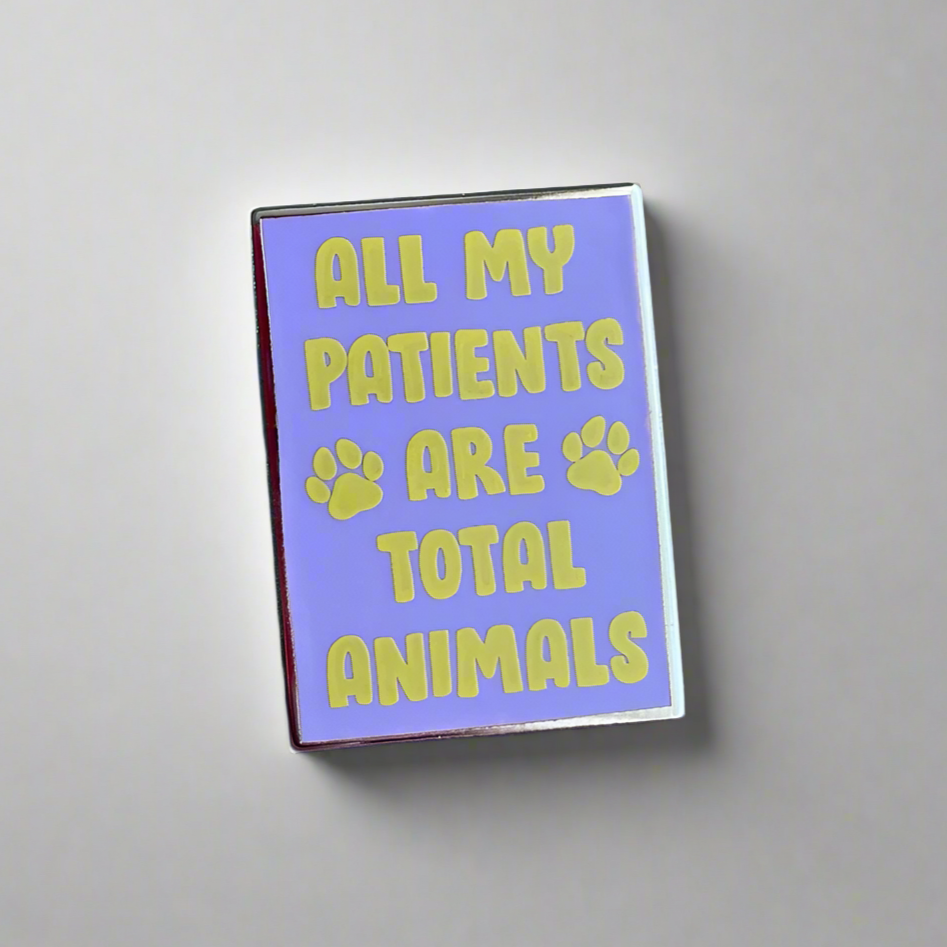 Veterinary Patients Pin