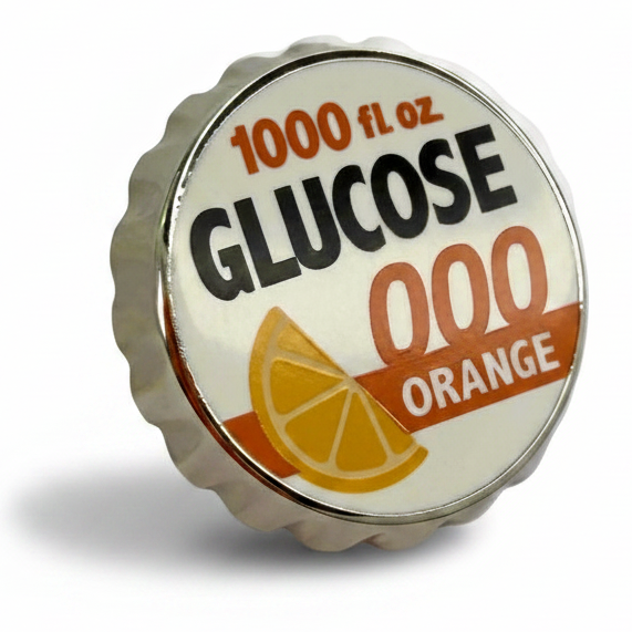 Glucose Bottle Cap Pin