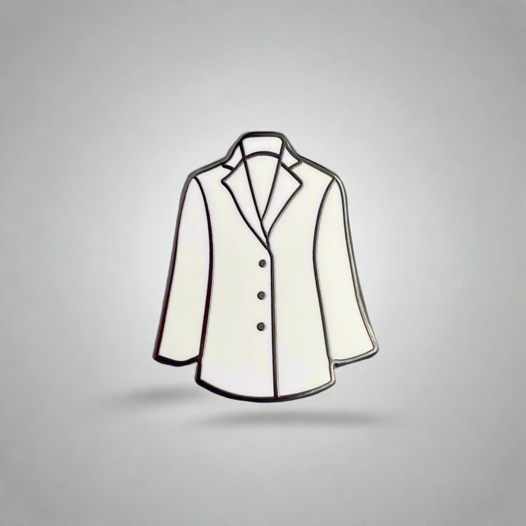 White Coat Pin
