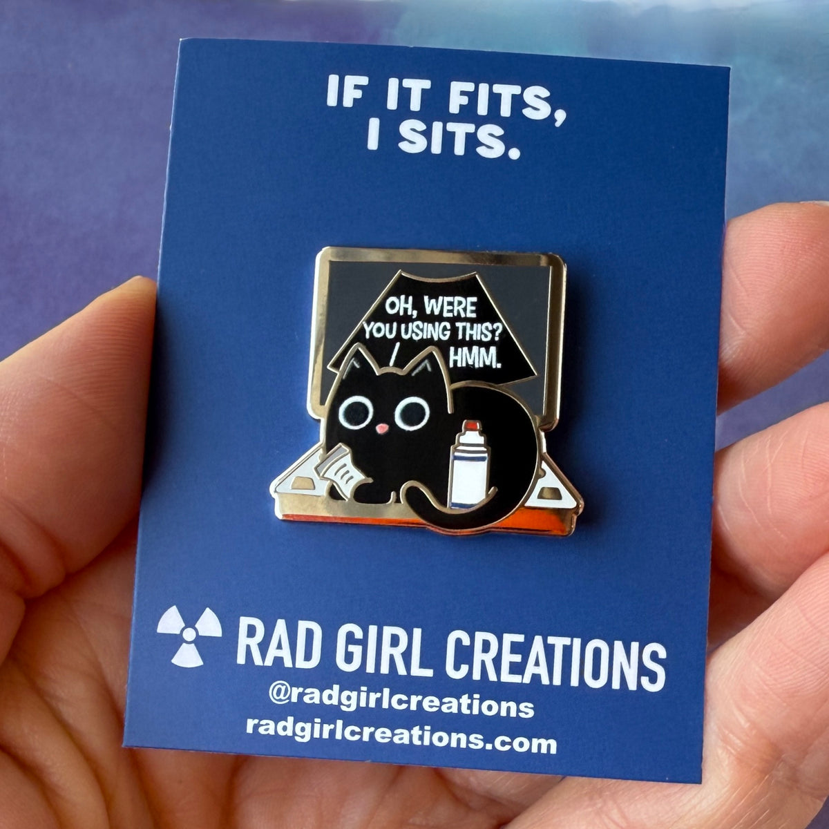Ultrasound Kitty Pin