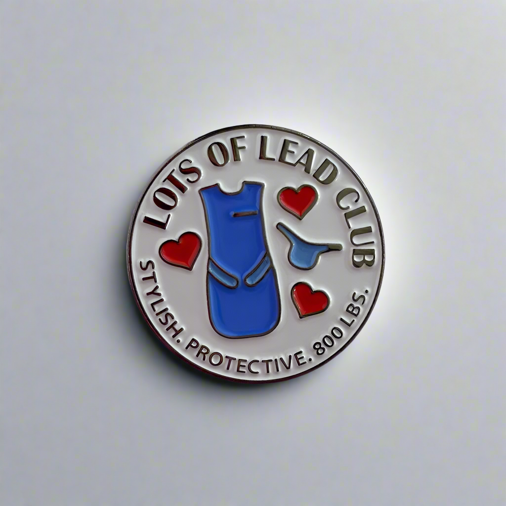 Lots of Lead Club Pin