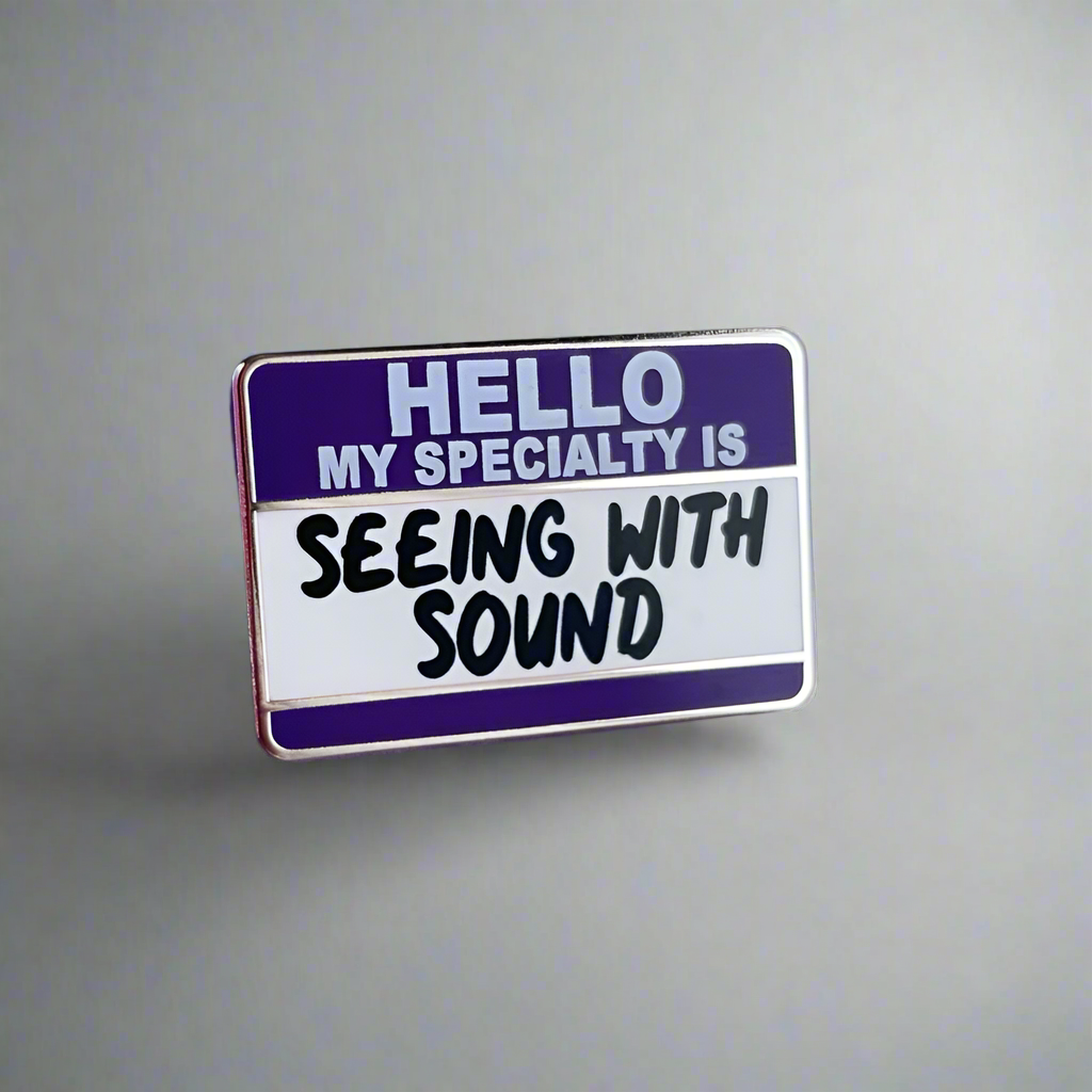 See with Sound (Ultrasound) Pin