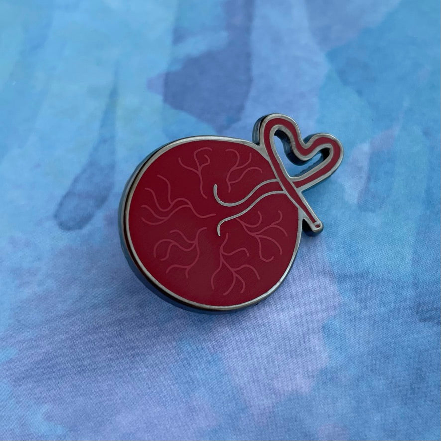 Placenta Heart Pin