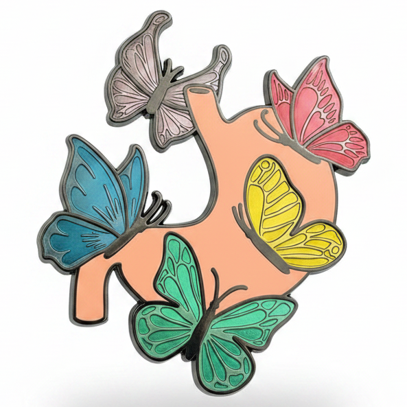 Butterflies in my Stomach MASSIVE Pin