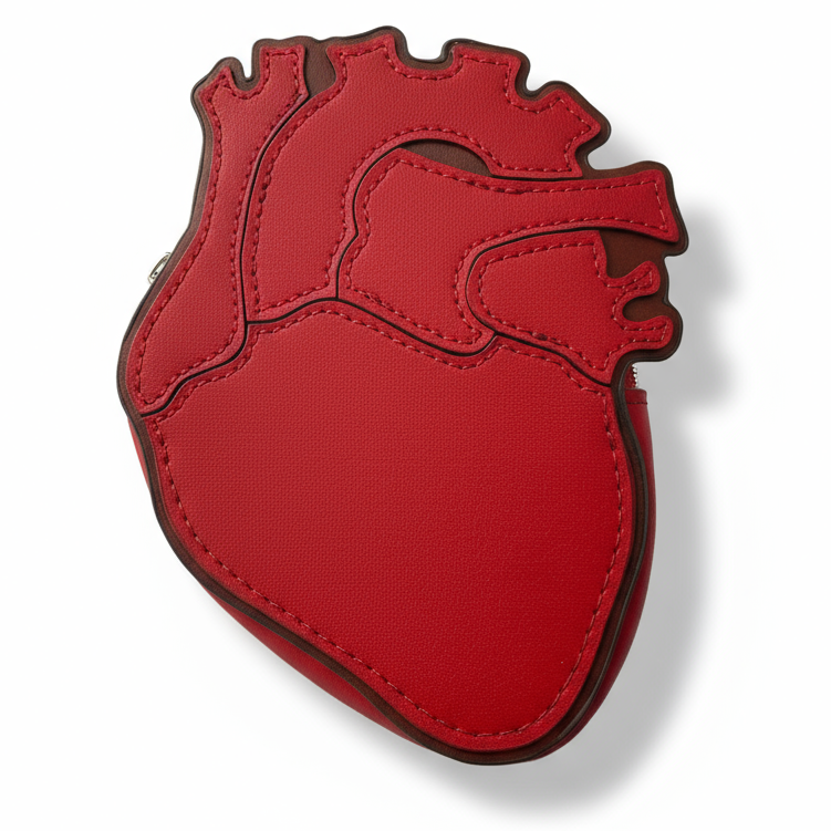 Anatomical Heart Coin Purse - Rad Girl Creations