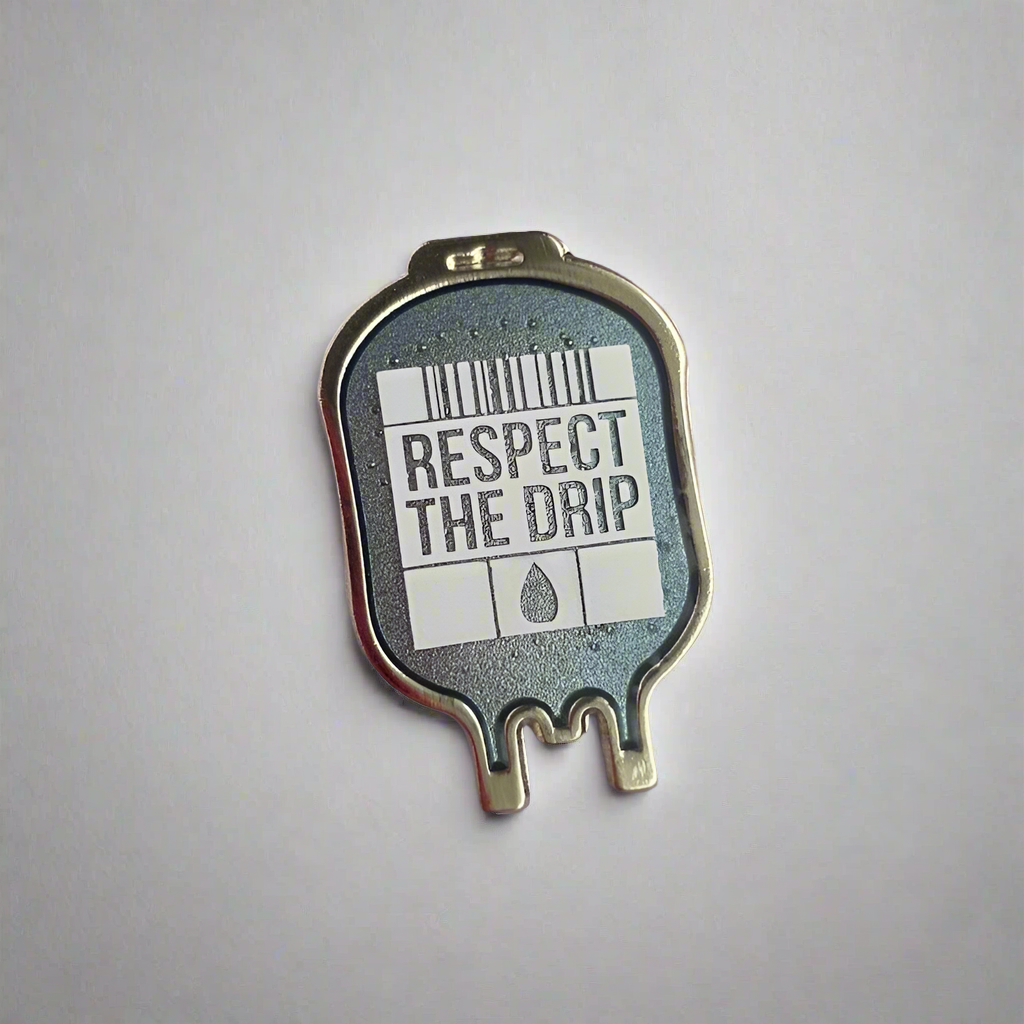 Respect the Drip Pin