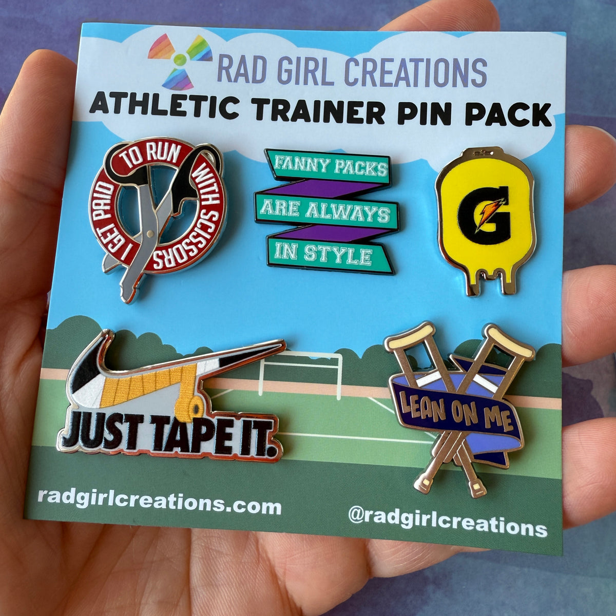 Athletic Trainer Pin Pack