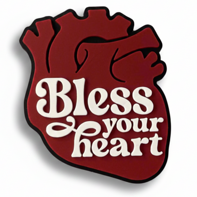 Bless Your Heart - PVC Swappable Badge Design TOP