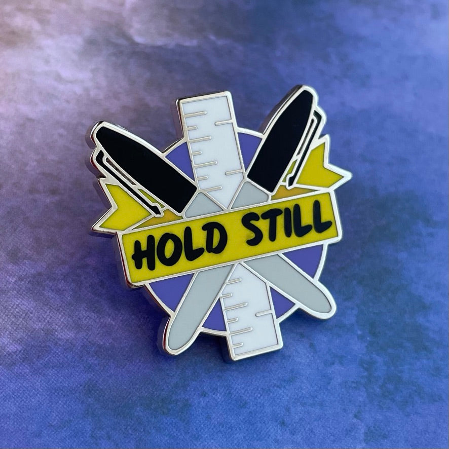 Hold Still (Rad Therapy) Pin