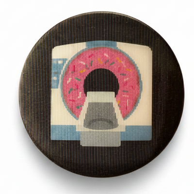 Donut of Truth - Lenticular Swappable Badge Design TOP