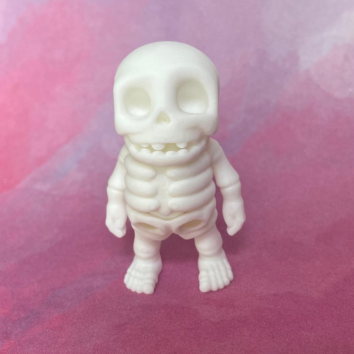 Little Skeleton Models Tiny Skeleton 3D Printed Figure - Plain - Rad Girl Creations