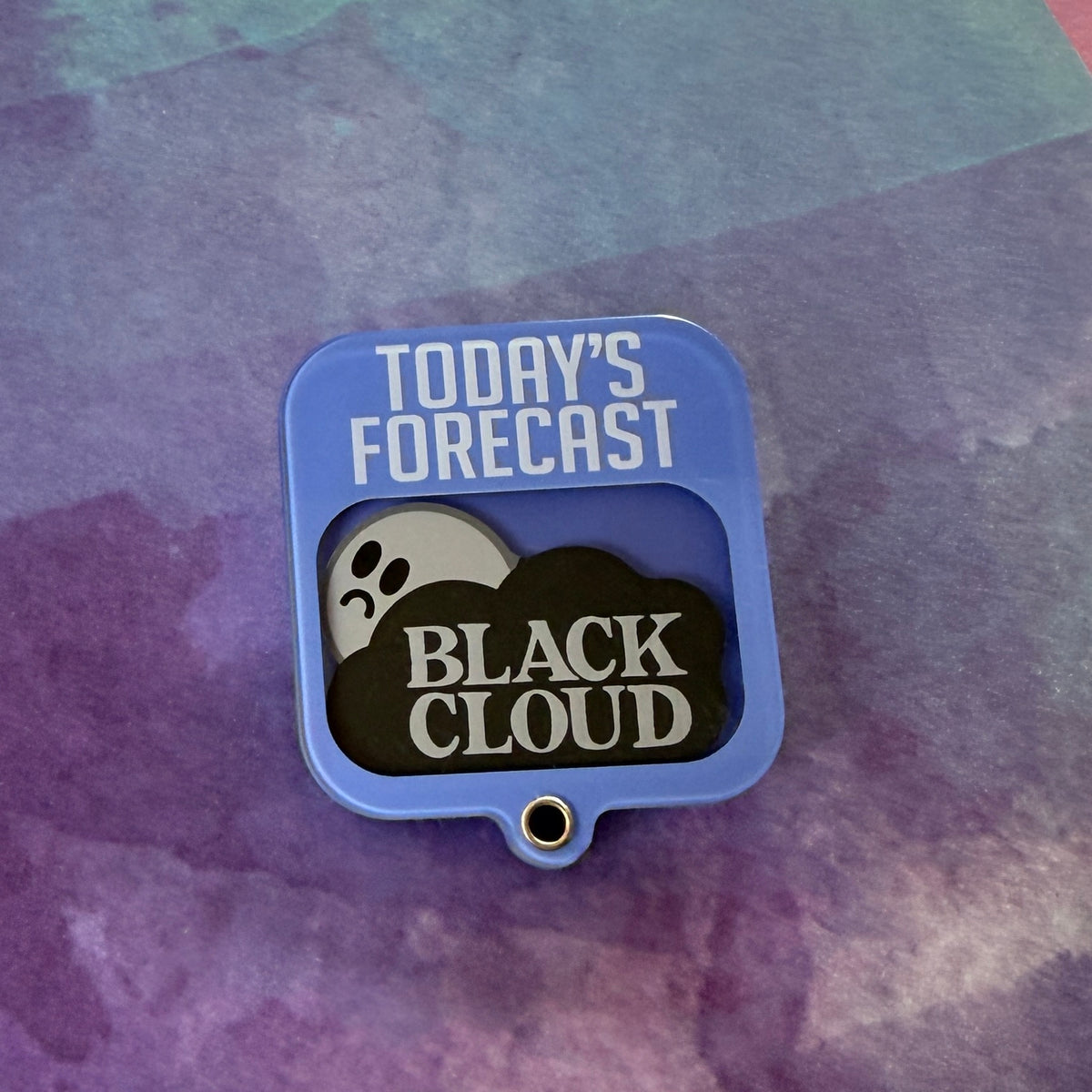 Today&#39;s Forecast - HINGED Swappable Badge Design TOP