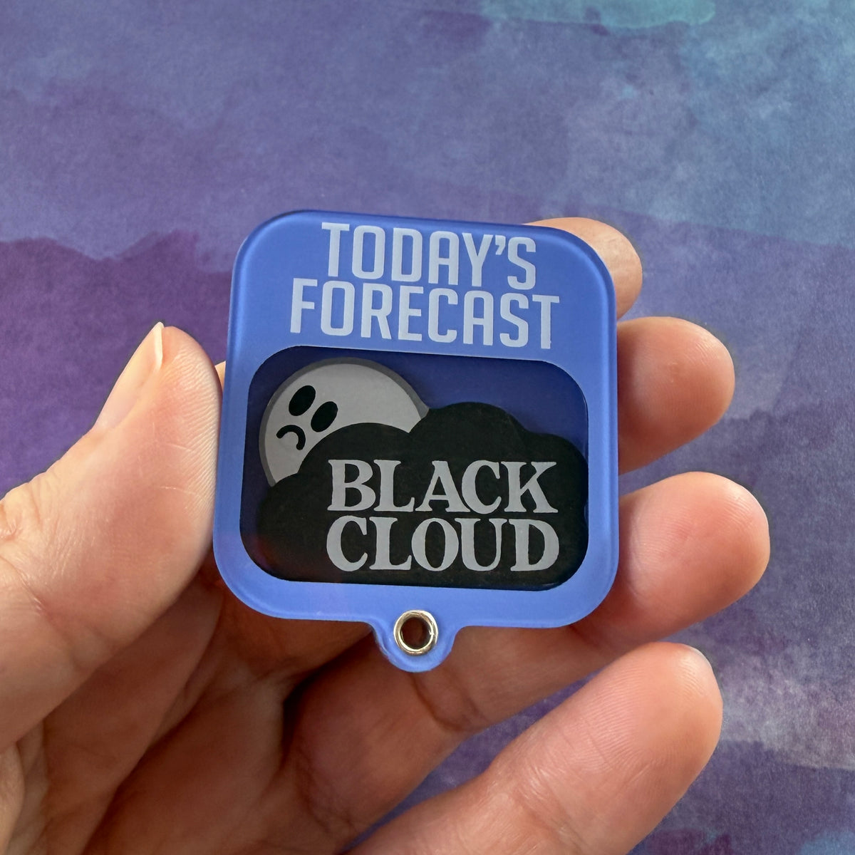Today&#39;s Forecast - HINGED Swappable Badge Design TOP