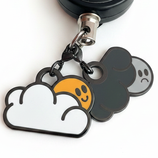 Black Cloud / White Cloud Charm Pack