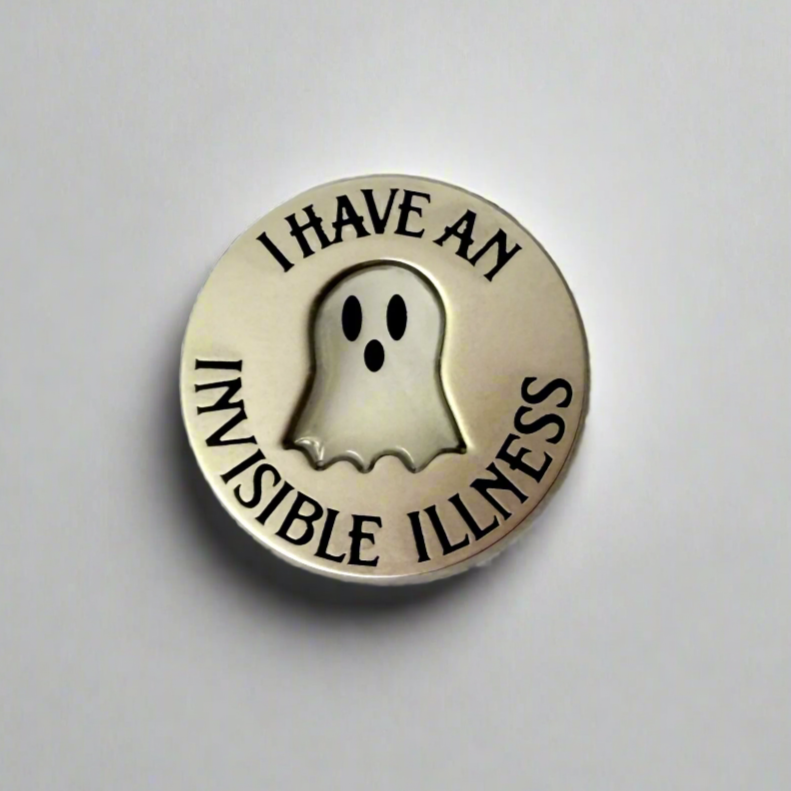 Invisible Illness Pin