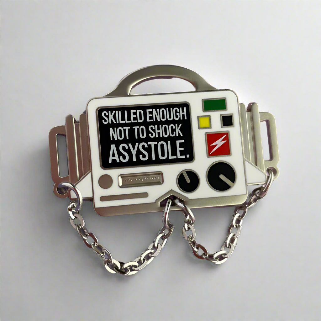 Asystole Pin