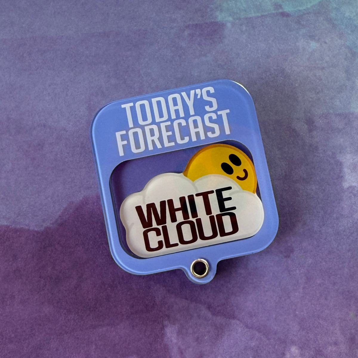 Today&#39;s Forecast - HINGED Swappable Badge Design TOP