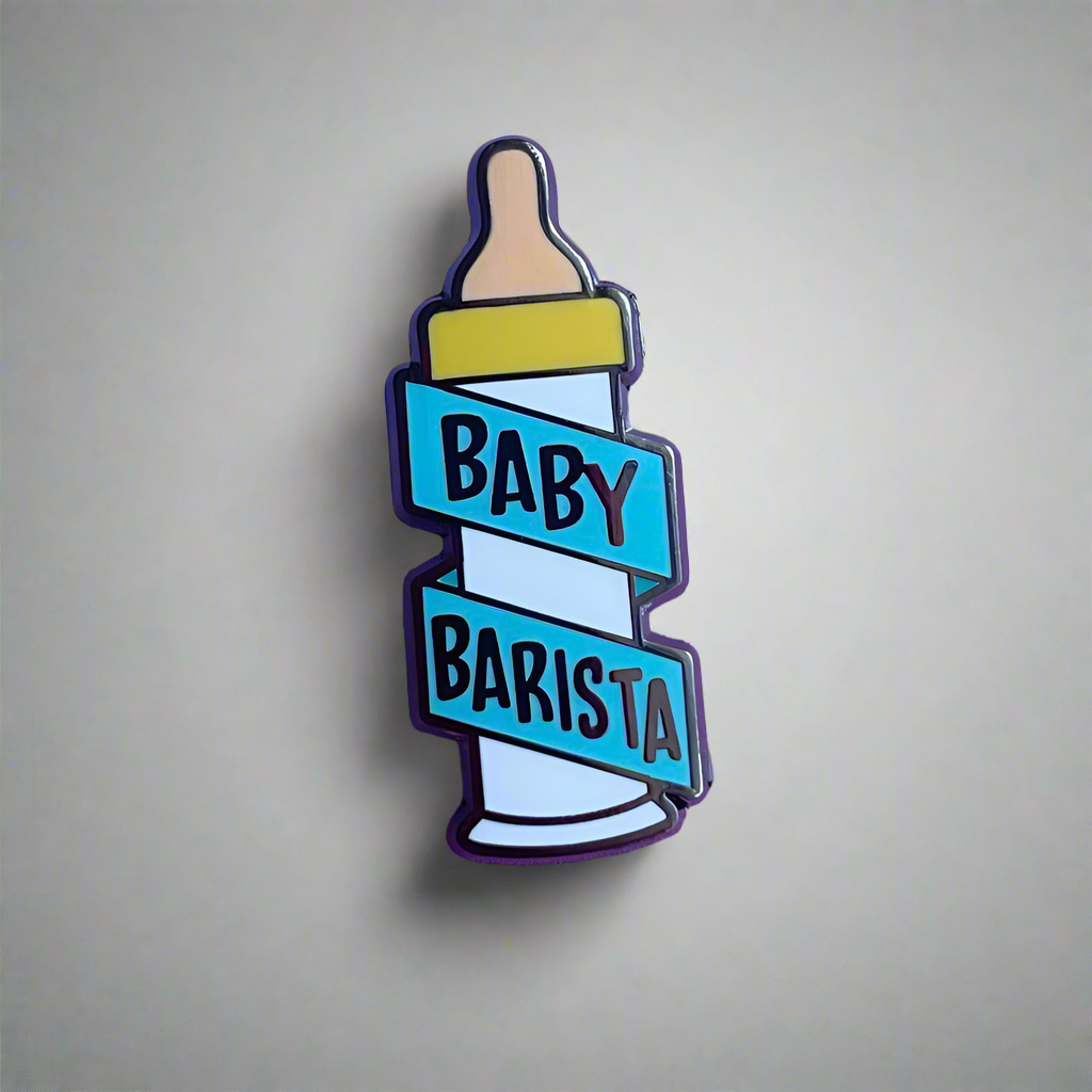 Baby Barista Pin