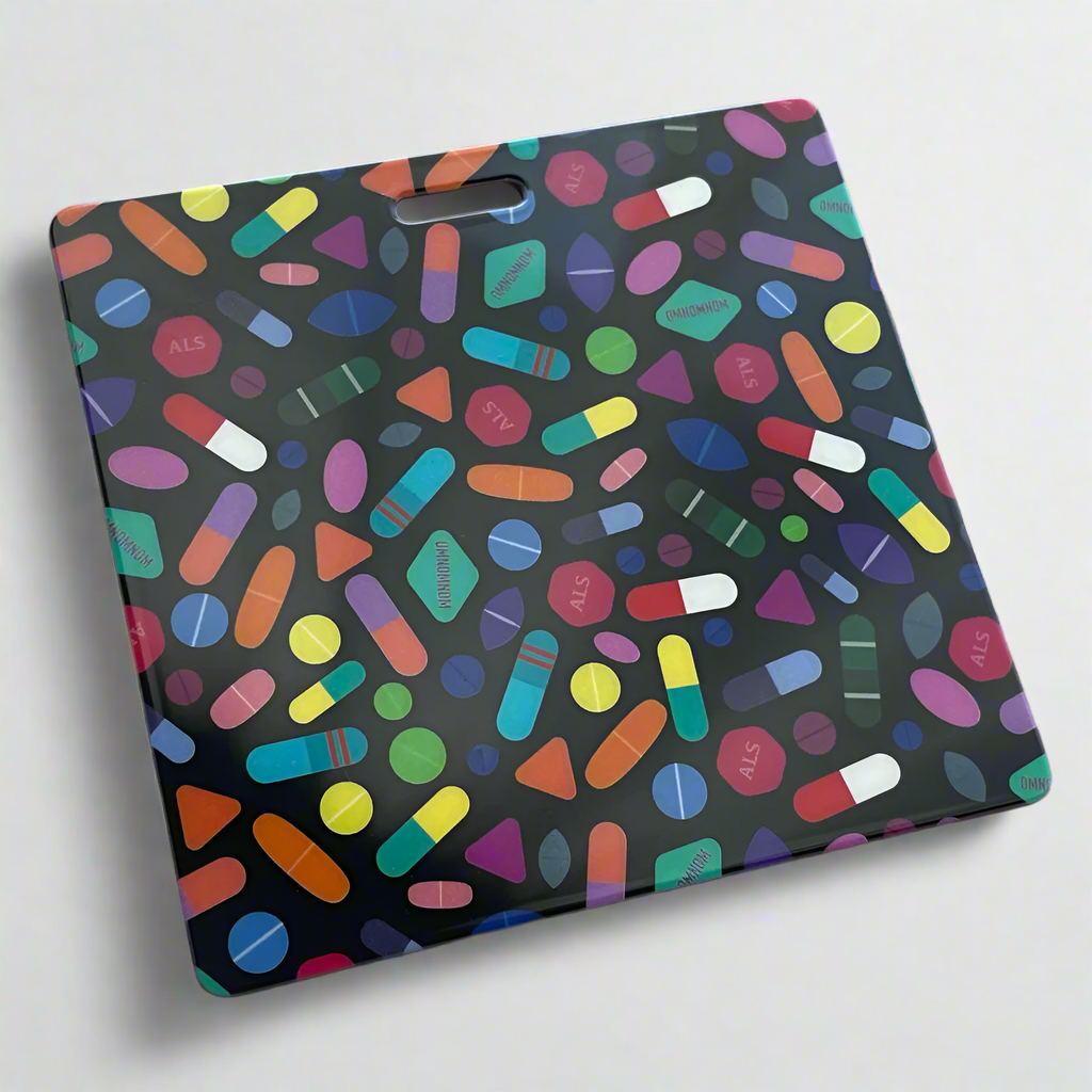 Colorful Pills Badge Buddy