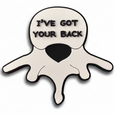 I've Got Your Back - PVC Swappable Badge Design TOP