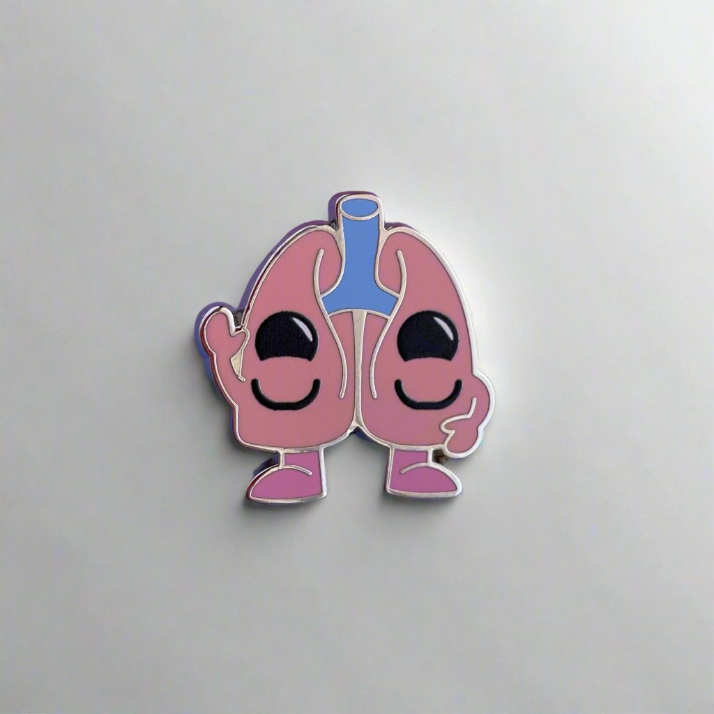 Cute Lungs Pin