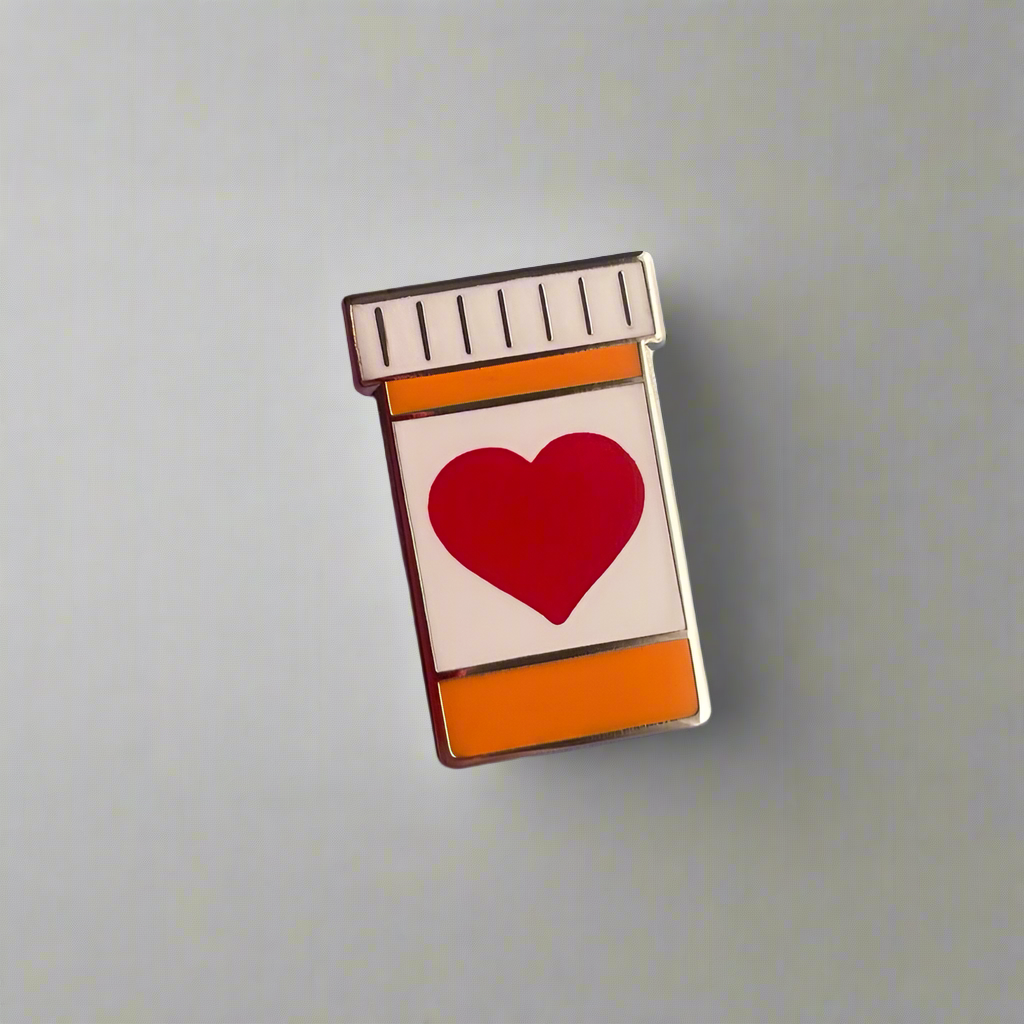 Love Your Meds Pin