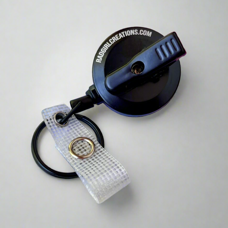 Kuuqa Heavy Duty Retractable Keychain Badge Reel with 65cm Steel Wire Kuuqa Heavy Duty Retractable Keychain Badge Reel with 65cm Steel Wire