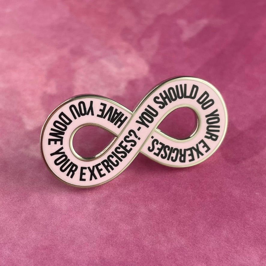 Do Your Exercises Pin