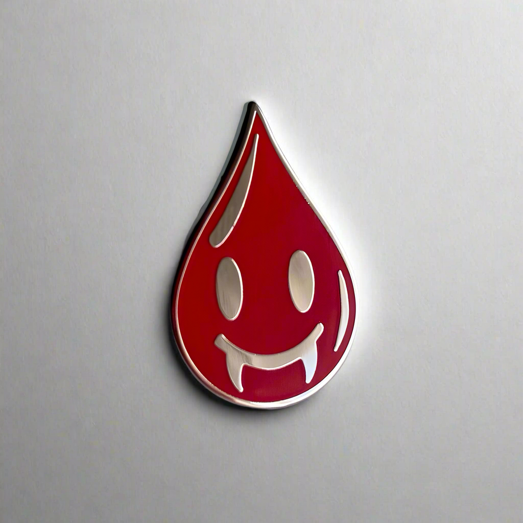Vampire Blood Drop Pin