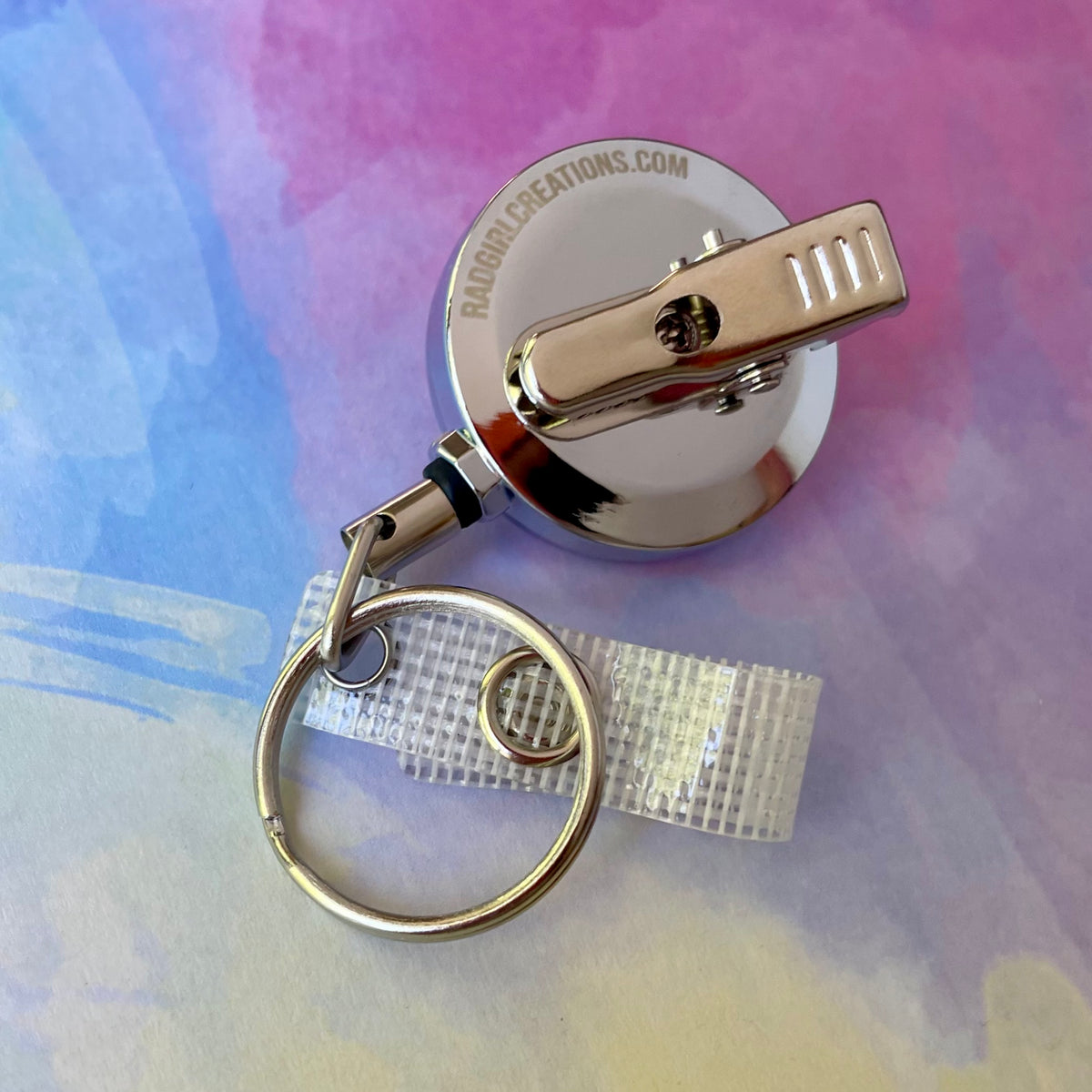 5 Clip Per Badge Con Fermaglio A Coccodrillo - Porta Tessere E Carte D'Identità, Ideali Per Lavoro Ed Eventi - Foto 9