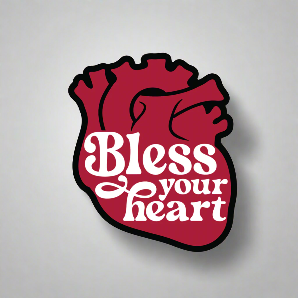 Bless Your Heart Decal