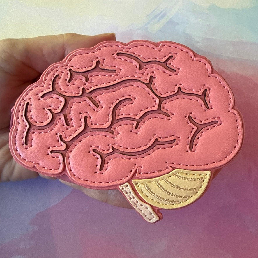 PREORDER! - Anatomical Brain Coin Purse - Shipping late Summer 2026