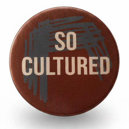 So Cultured - Lenticular Swappable Badge Design TOP