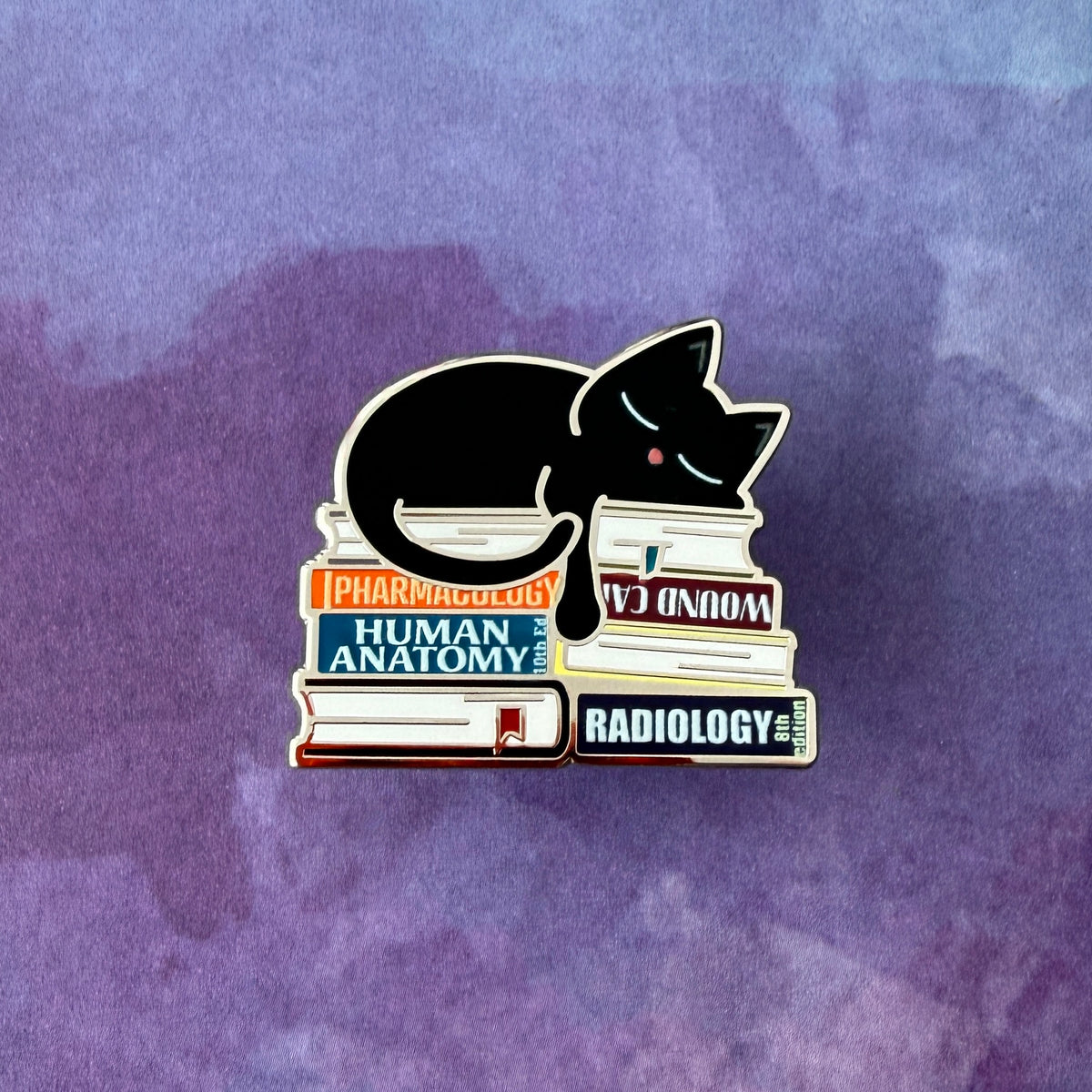 Study Kitty Pin