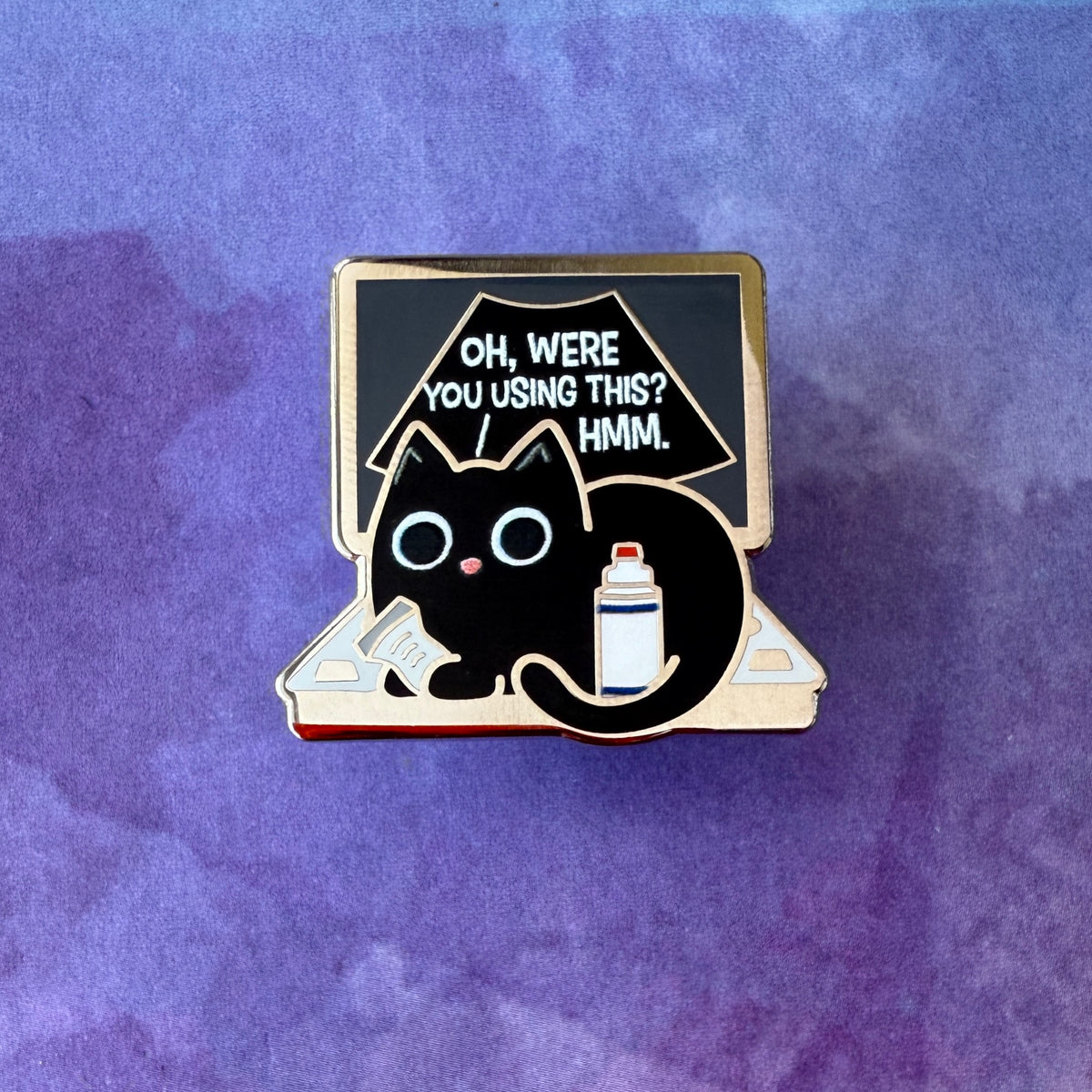 Ultrasound Kitty Pin